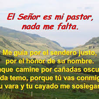 El Se Or Es Mi Pastor Nada Me Faltar Cristianoss